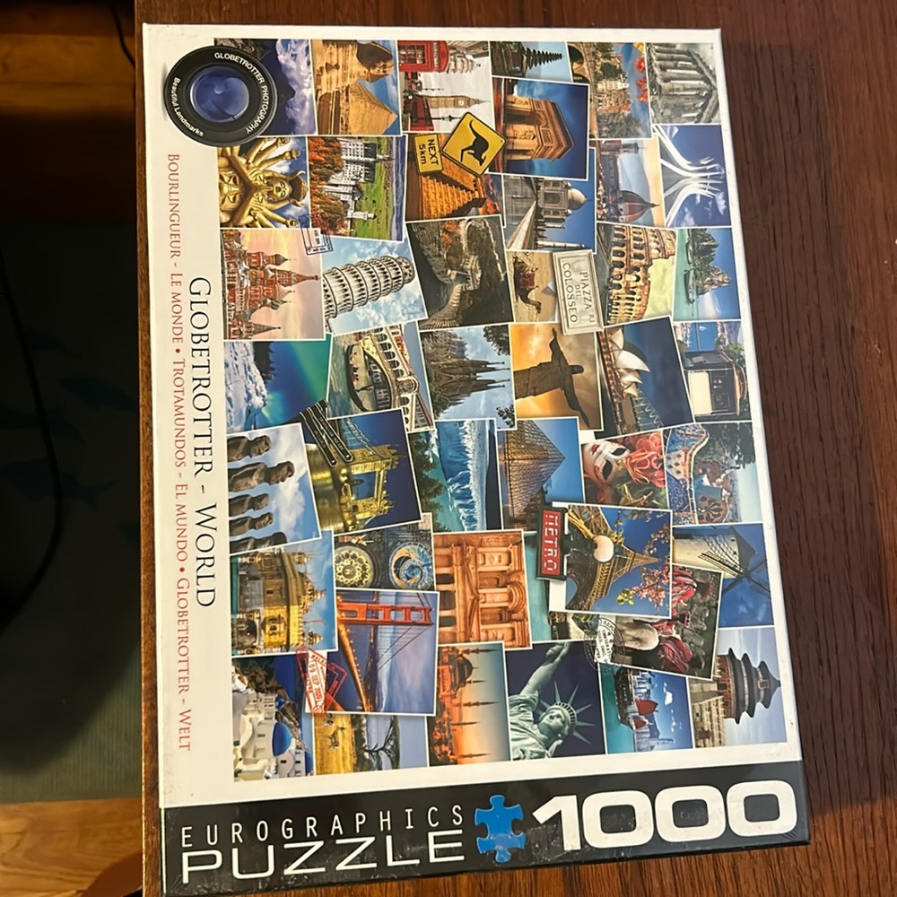 1000 piece puzzle Eurographics world